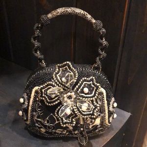 Mary Frances beaded novelty purse